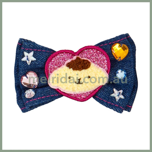 Sanrio | Secret Hair Clip 8.5×2×4.5Cm (Denim Patch)