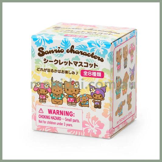 SANRIO | Secret Tanned Mascot Figure Blind Box 5.3×5×6.2cm (Endless Summer Vacation / Coconut Vacation / Tokonatsu