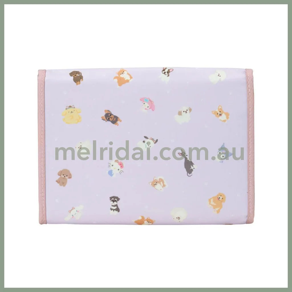 SANRIO | Small Bag Dogs Pattern Multi Case 21.0 x 15.8 x 2.7cm (Always Together My Pet)