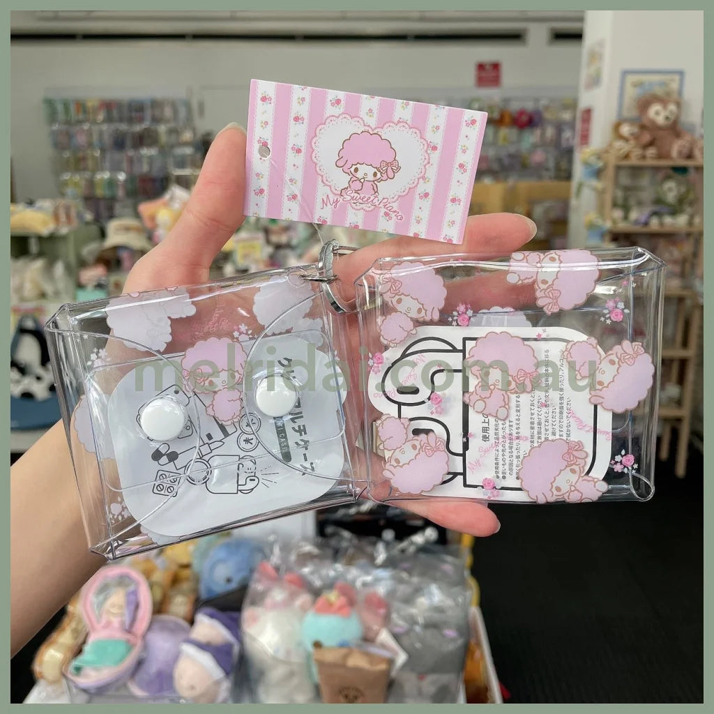 Sanrio | Small Clear Bag/Wallet Marimo Craft W90 X H75 D20Mm 小羊必爱诺 My Sweet Piano