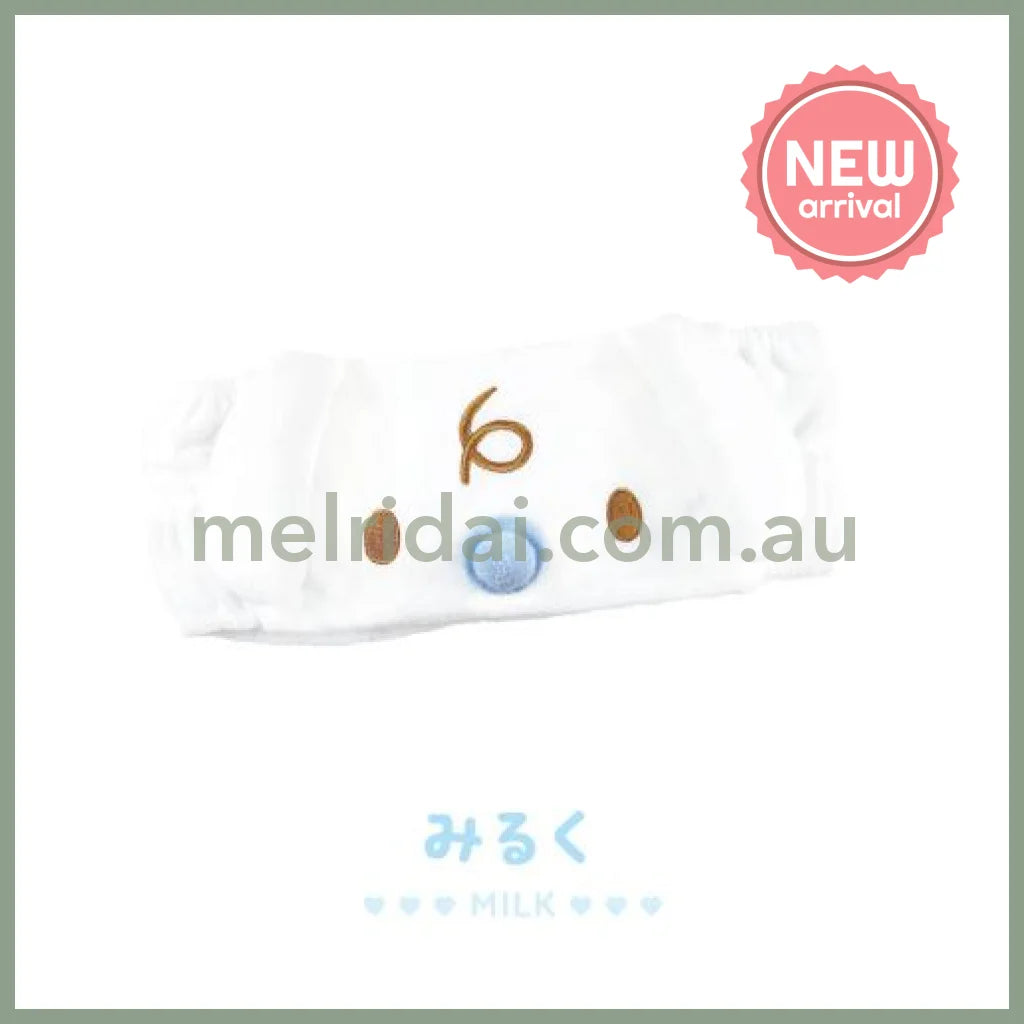 SANRIO | Soft and Fluffy Hairband Hair Band 2.0 x 17.0 x 16.9cm (Milk)