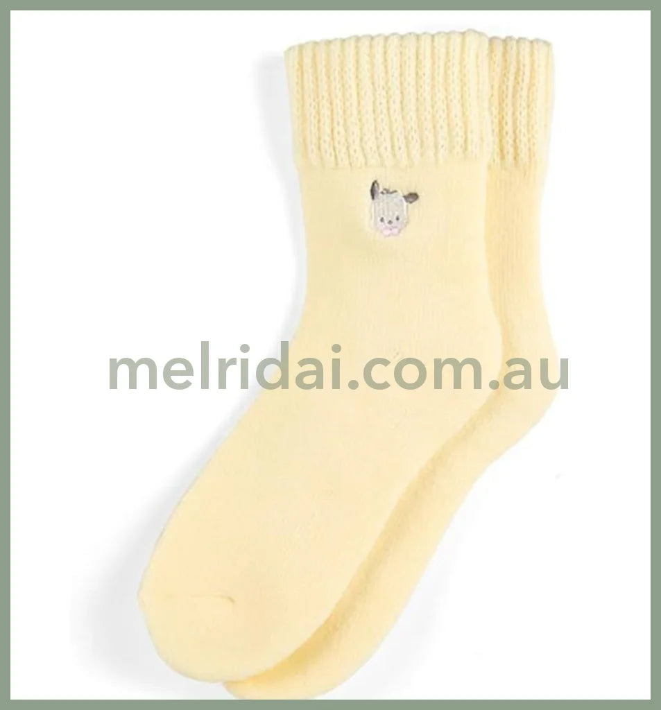 Sanrio | Soft Warm Socks (23-25Cm) // Pochacco