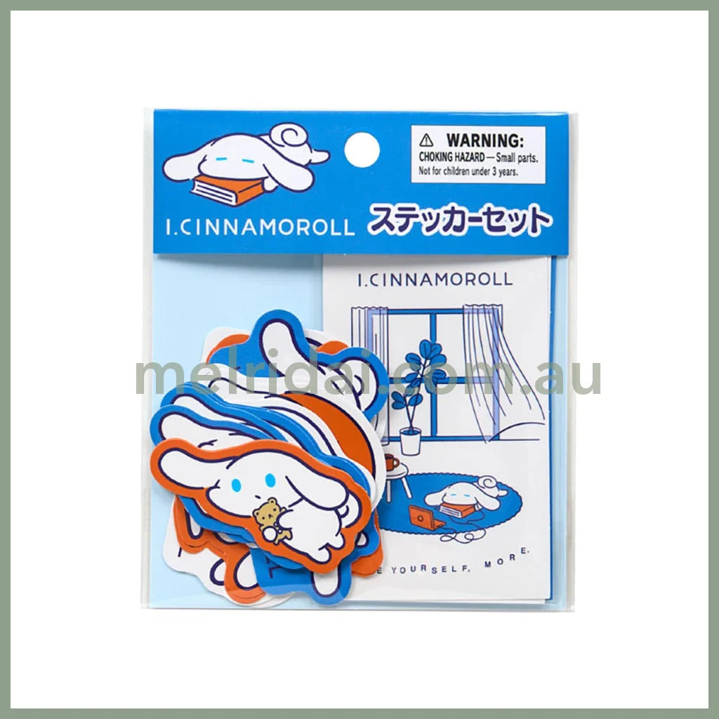 SANRIO | Sticker Set 10×0.1×12cm (I.CINNAMOROLL Love yourself more?)