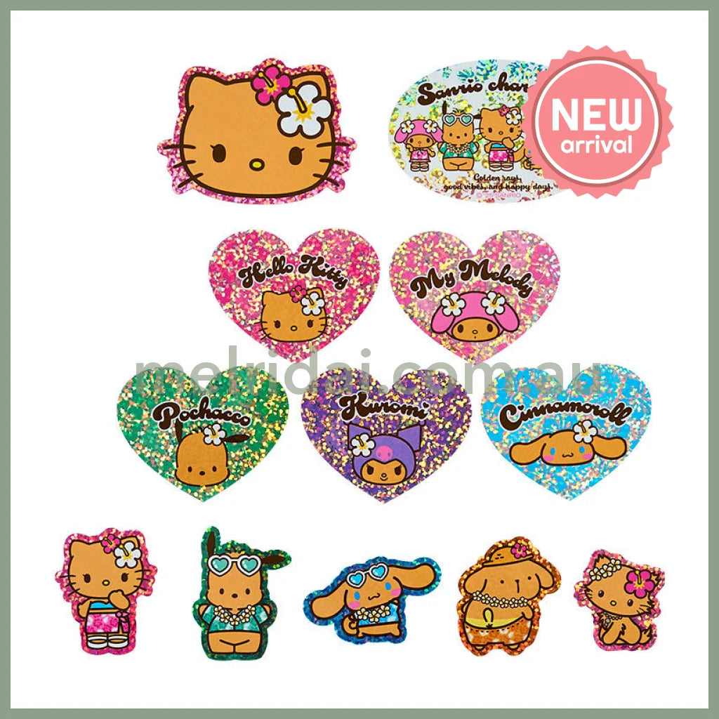 SANRIO | Sticker Set (Endless Summer Vacation / Coconut Vacation / Tokonatsu Vacation)