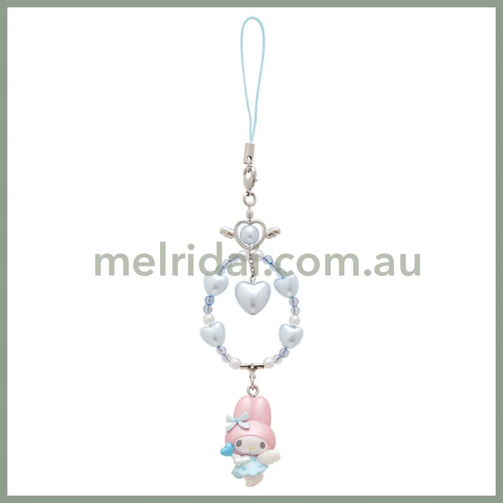 Sanrio | Strap Phone Charm 4×2×17Cm (Dreaming Angel 2Nd) 美乐蒂My Melody