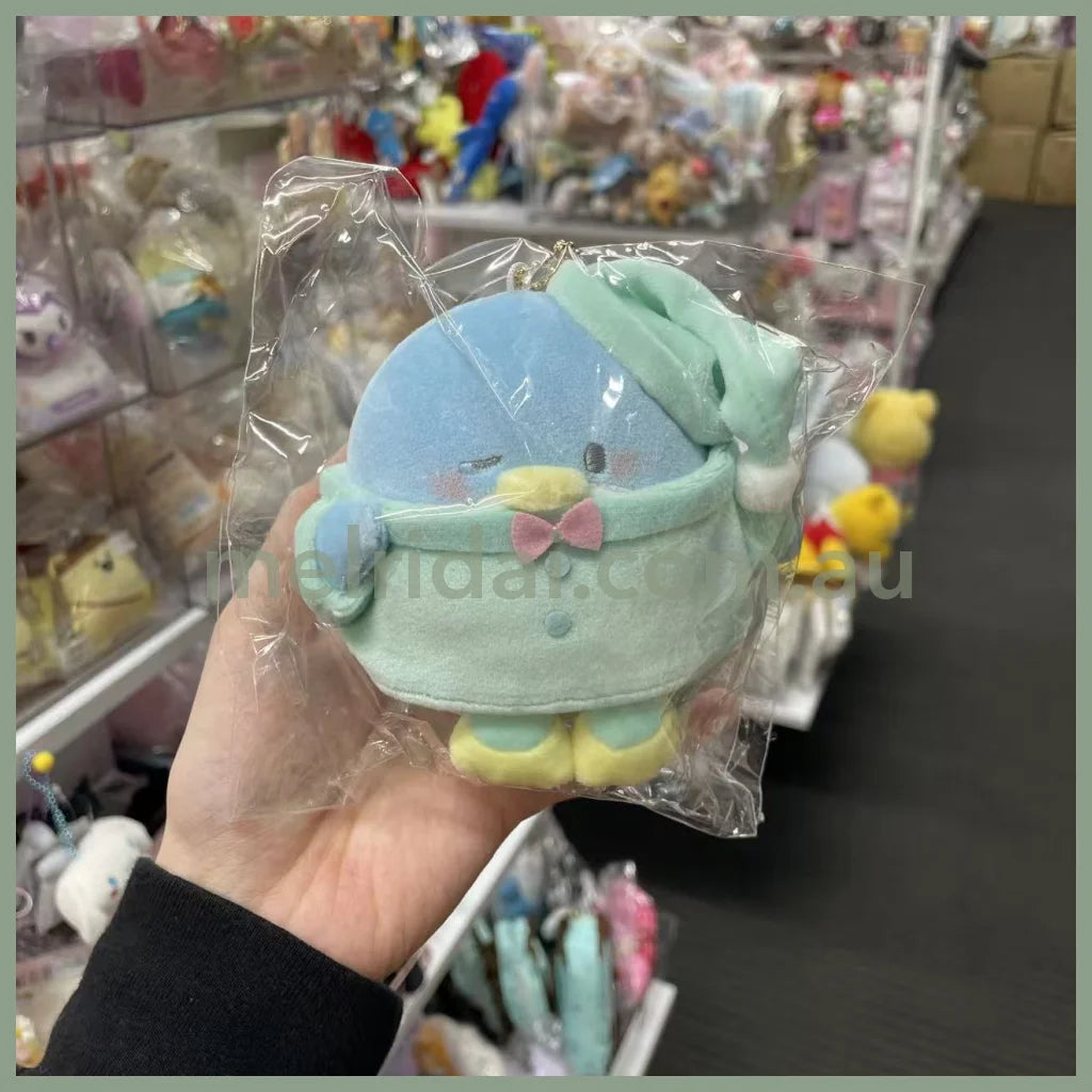 SANRIO | TexudoSam Mascot Holder Plush Keychain Bag Charm 10cm Approx. (Pyjama Party)