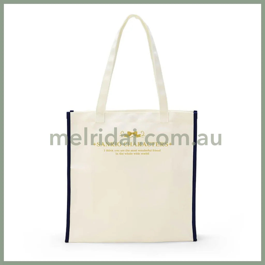 Sanrio | Tote Bag 40.4 X 38.2 3.4Cm (I’ll Make You Like Me More!) 日本三丽鸥 印花全角色