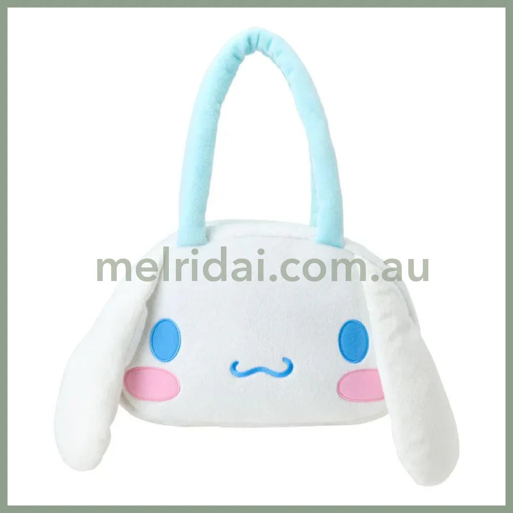 SANRIO | Tote Bag Face Shape 46cm×11.5cm×42cm (Cinnamoroll)