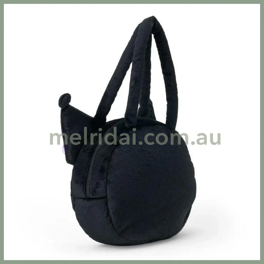 SANRIO | Tote Bag Face Shape 46cm×11.5cm×42cm (Kuromi)