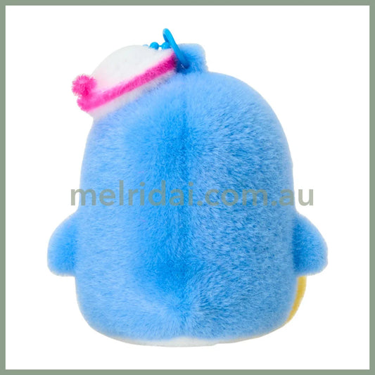 SANRIO | TuxedoSam Flocky Mascot Holder Keychain Bag Charm 50×45×70mm
