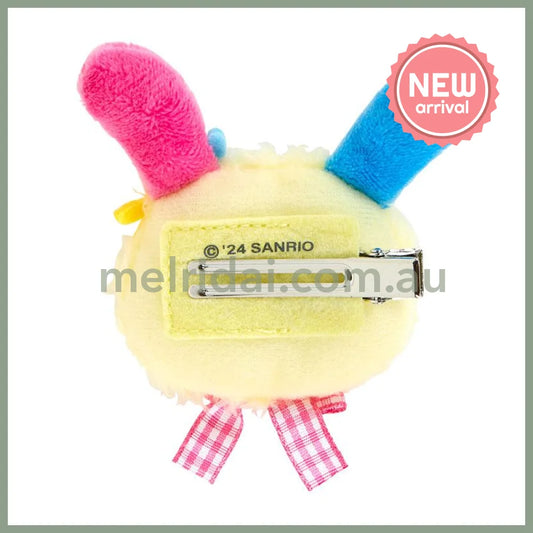 SANRIO | Usahana Face-shaped Hair Clip Hair Accessory 7.5×2.5×5cm
