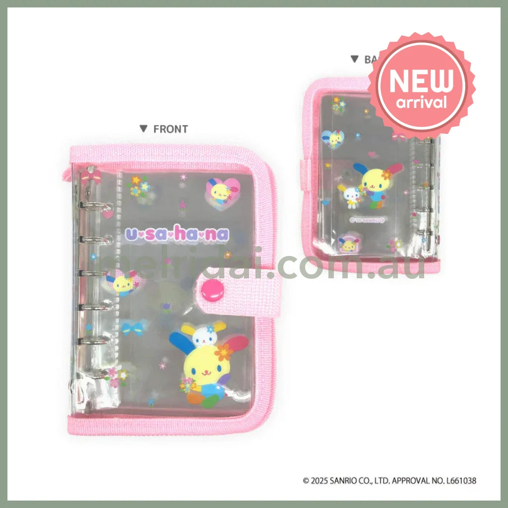 SANRIO | Usahana Seal Sticker Binder 160 x 120 x 30mm