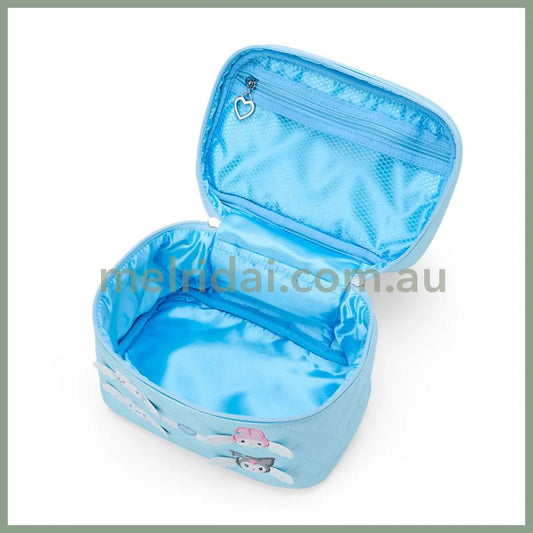 Sanrio | Vanity Pouch Blue W24×D15×H14Cm (Yume Miru Angel Design Series 2Nd Edition)