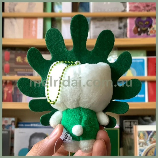 SANRIO | Wakame Hello Kitty Mascot Holder / Plush Keychain / Bag Charm 14.5cm Approx. (EXPO2025 - Japan Pavilion)