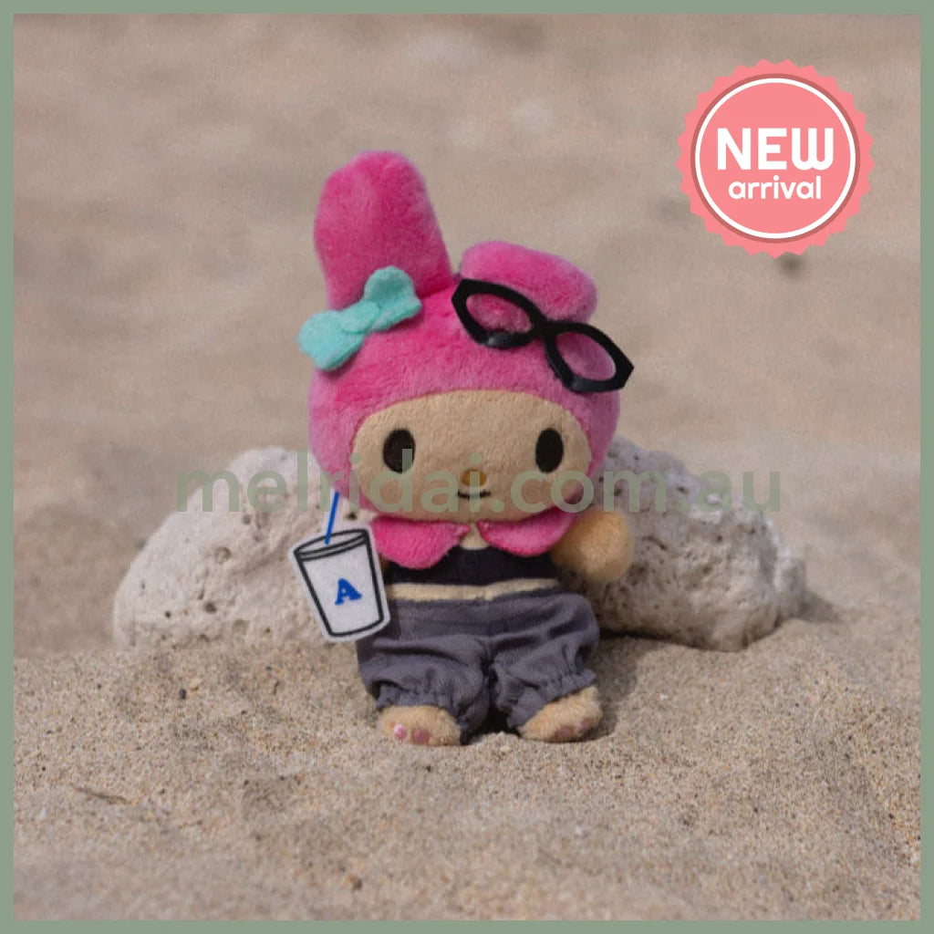 SANRIO x ALEXIA STAM | My Melody Mascot Holder Plush Keychin Bag Charm (Tanned)