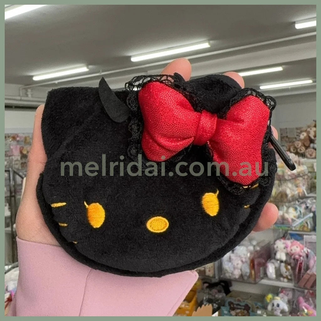 Sanrio X Avail | Black Devil Hello Kitty Mini Pouch Keychain