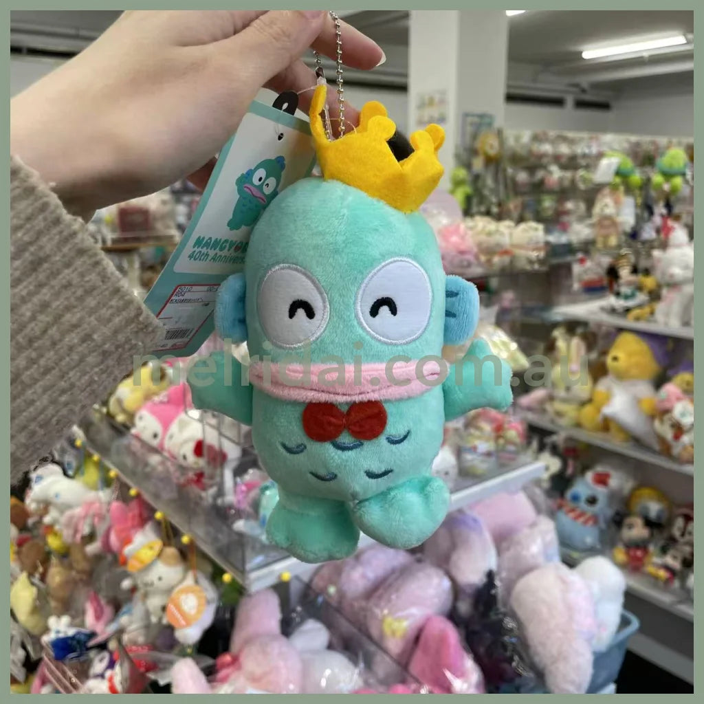 SANRIO x Avail | Hangyodon Mascot Holder Plush Keychain 14 x 12cm (Smile)