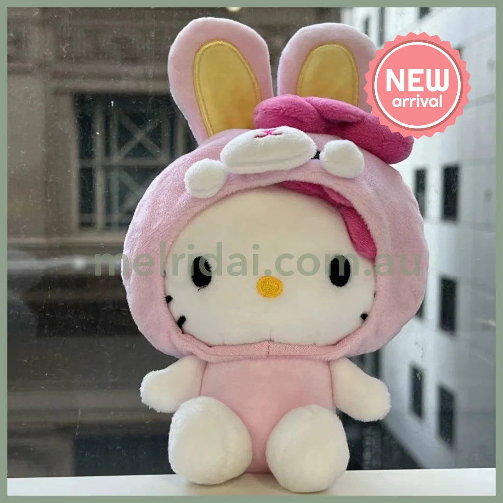 Sanrio X Avail | Hello Kitty Mascot Holder Plush Keychain (50Th Anniversary)
