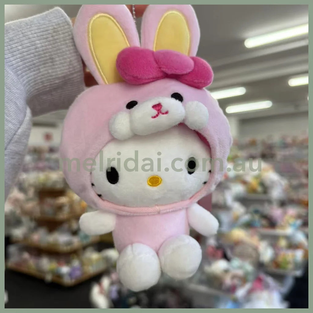 SANRIO x Avail | Hello Kitty Mascot Holder Plush Keychain 14 x 12cm (50th Anniversary)