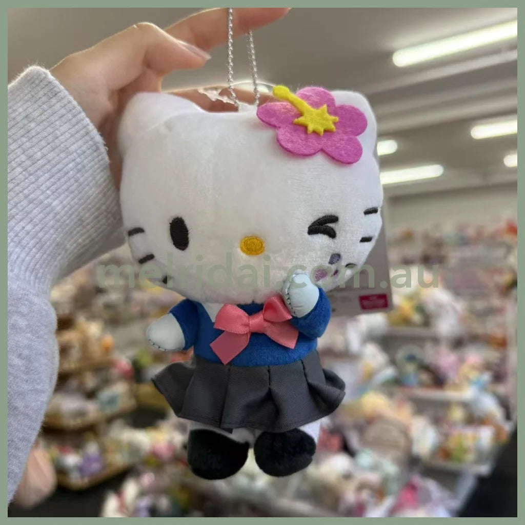 SANRIO x Avail | Hello Kitty Mascot Holder Plush Keychain 14 x 12cm (50th Anniversary)