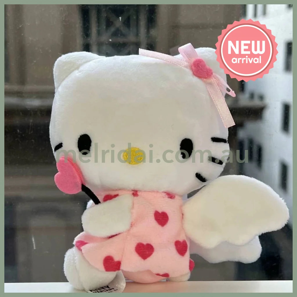 Sanrio X Avail | Hello Kitty Mascot Holder Plush Keychain (50Th Anniversary)