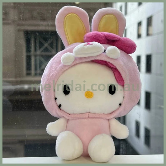 Sanrio X Avail | Hello Kitty Mascot Holder Plush Keychain (50Th Anniversary)