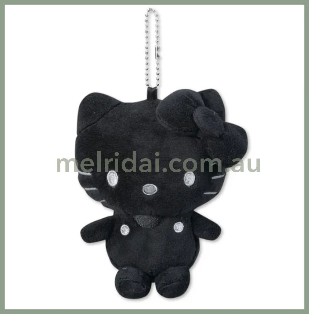 Sanrio X Avail | Hello Kitty Mascot Holder Plush Keychain (Black)