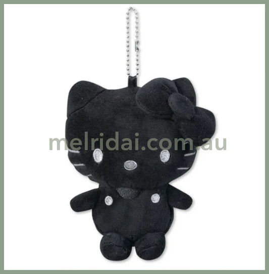 Sanrio X Avail | Hello Kitty Mascot Holder Plush Keychain (Black)