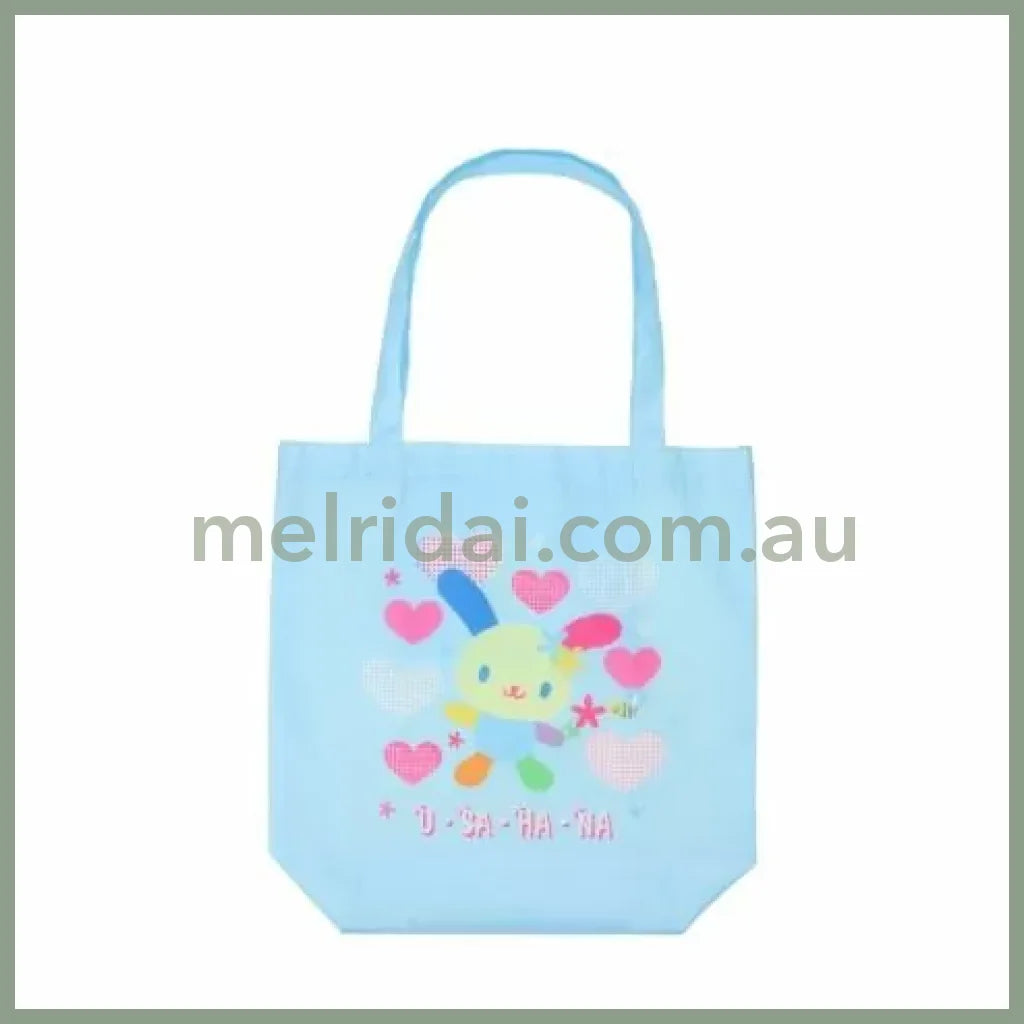 SANRIO x Avail | Usahana Foldable Eco Bag 400×400×130mm (Blue)