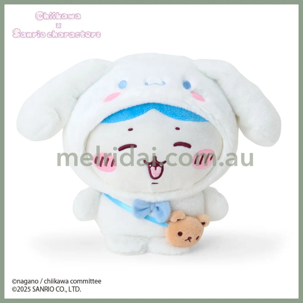 SANRIO x CHIIKAWA | Cinnamoroll Hachiware Plush Toy Plush Doll 20×13×19cm