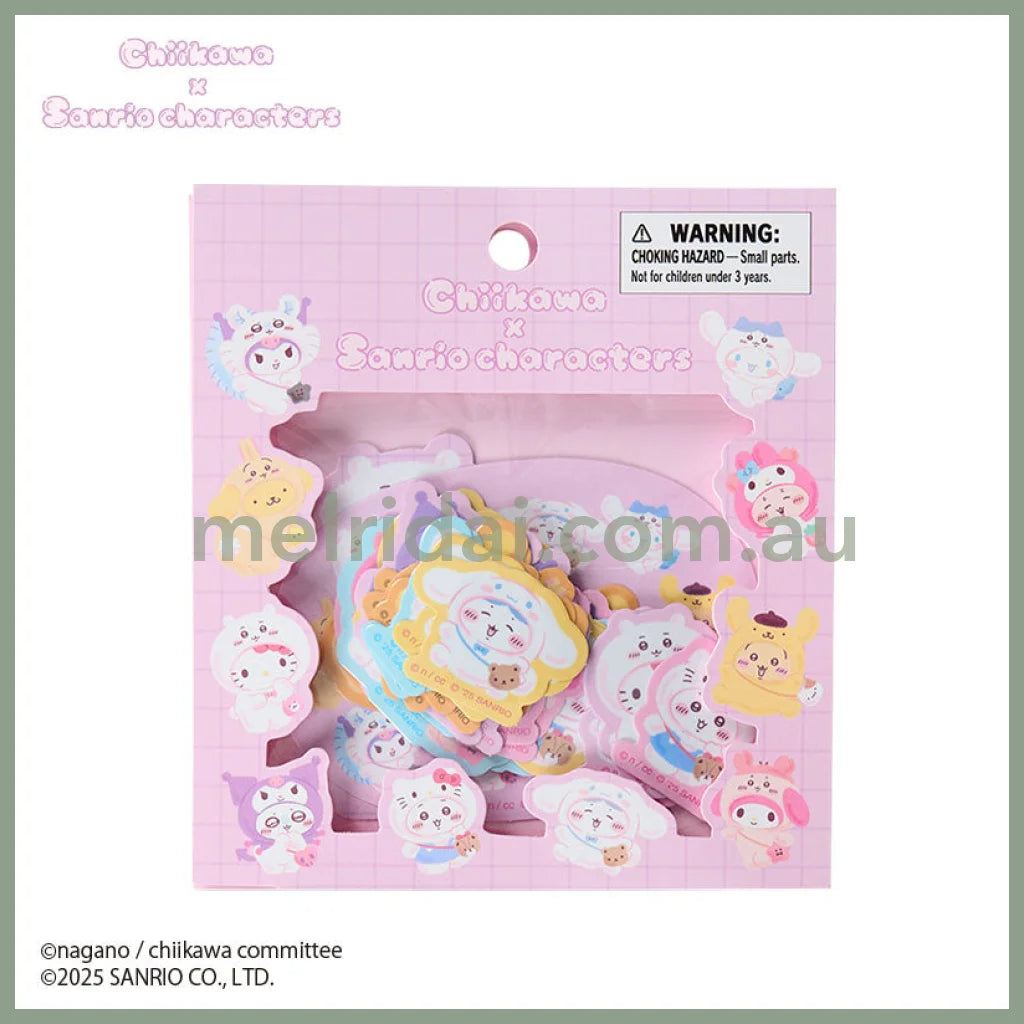 SANRIO x CHIIKAWA | Sticker Set 11.5×0.7×12cm
