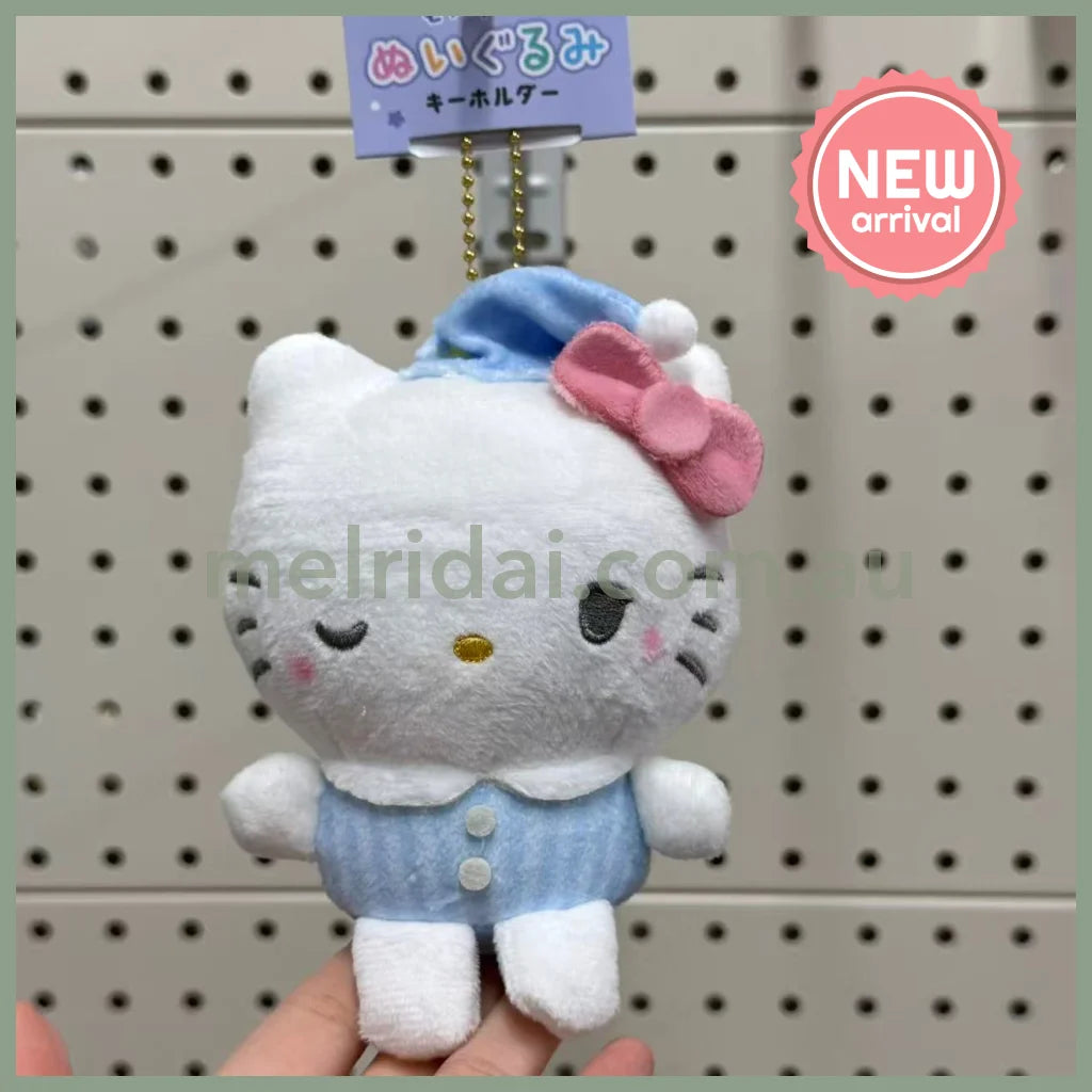 SANRIO x Crux | Hello Kitty Plush Keychain Bag Charm Mascot 190×160×70mm (Munyatto)