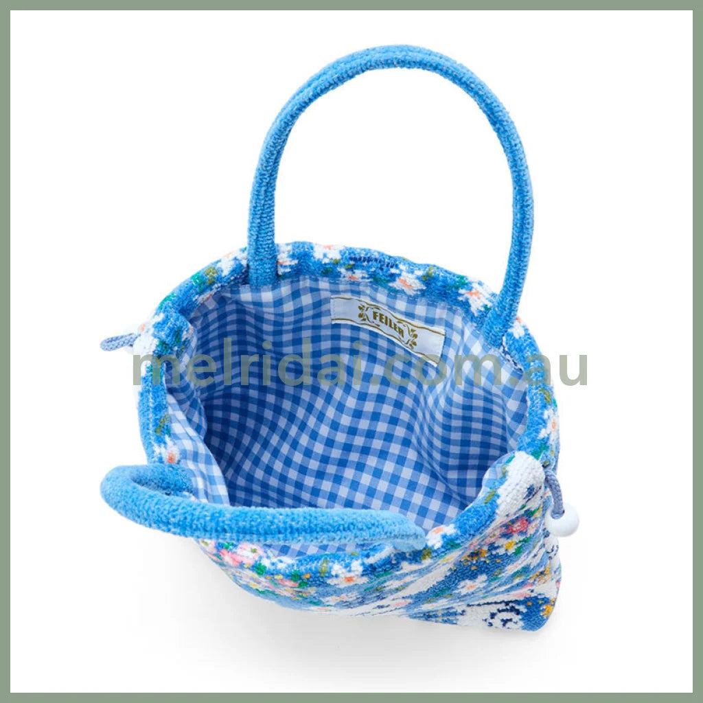 Sanrio X Feiler | Bag/Pouch/Multi Pouch/Drawstring Purse 2023 / With Handle