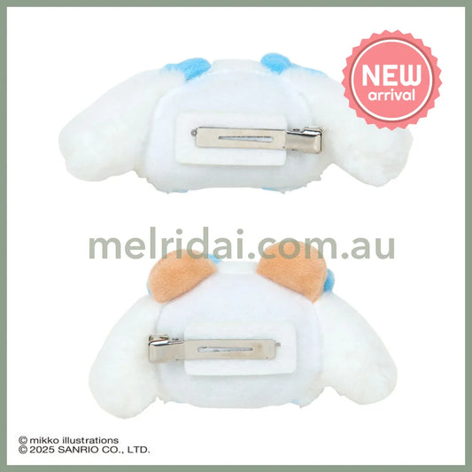 SANRIO x mikko illustrations | Cinnamoroll Hair Clip Set 70×40×50mm