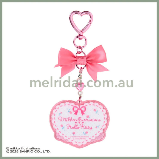 SANRIO x mikko illustrations | Hello Kitty Acrylic Keychain 70×4×50mm