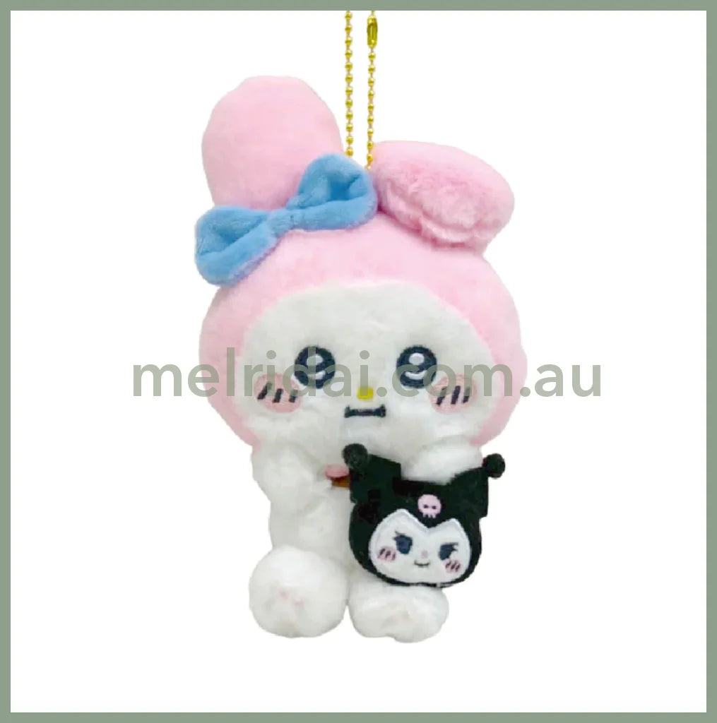 Sanrio X Naganomascot Holder Keychain 13×5×9.5Cm My Melody