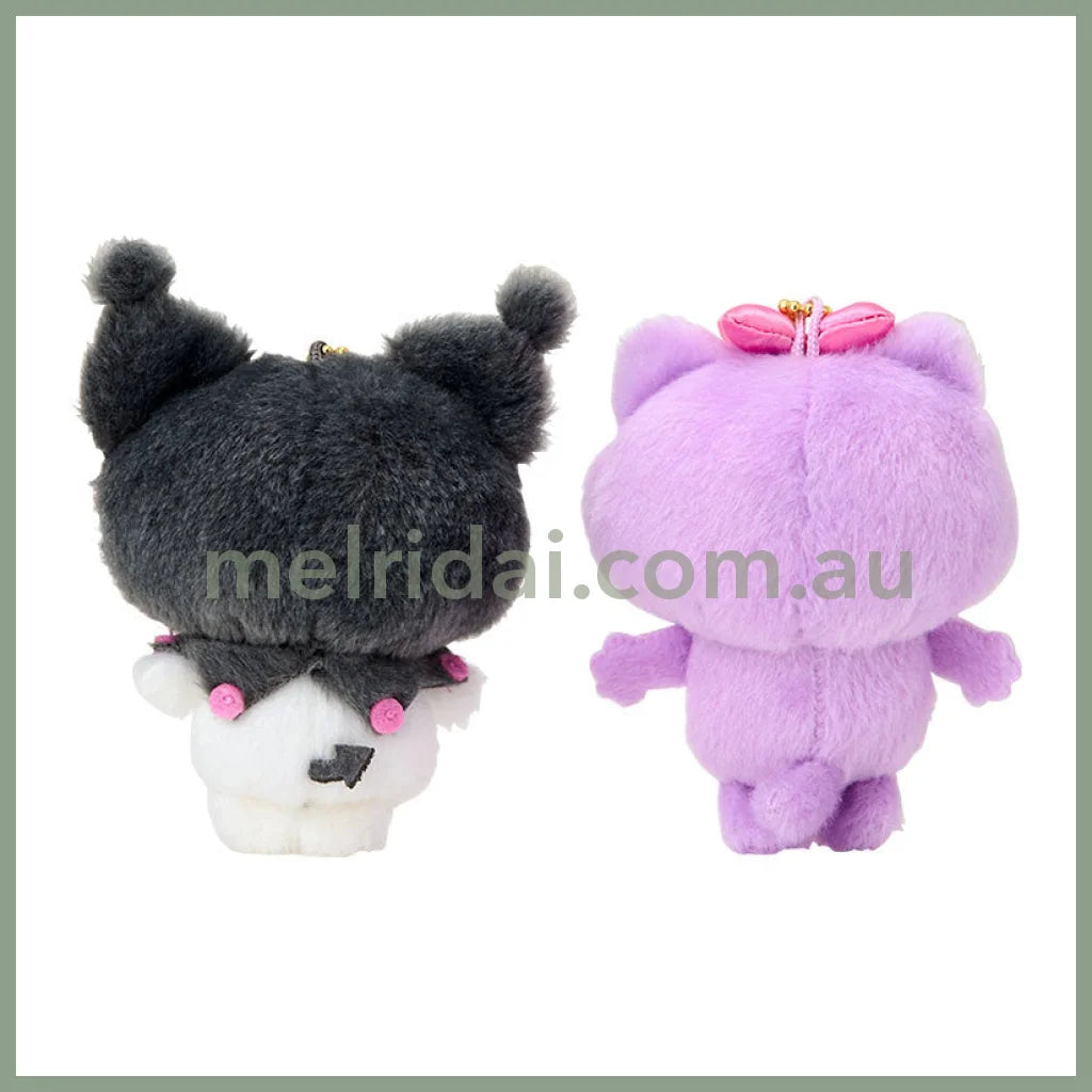 Sanrio x SWIMMER | Plush Keychains Set (Kuromi)