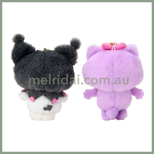 Sanrio x SWIMMER | Plush Keychains Set (Kuromi)