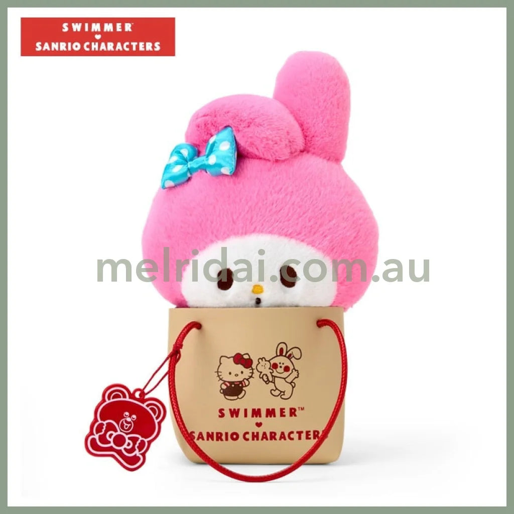 Sanrio x SWIMMER | Plush Toy Plush Doll with Bag (My Melody)