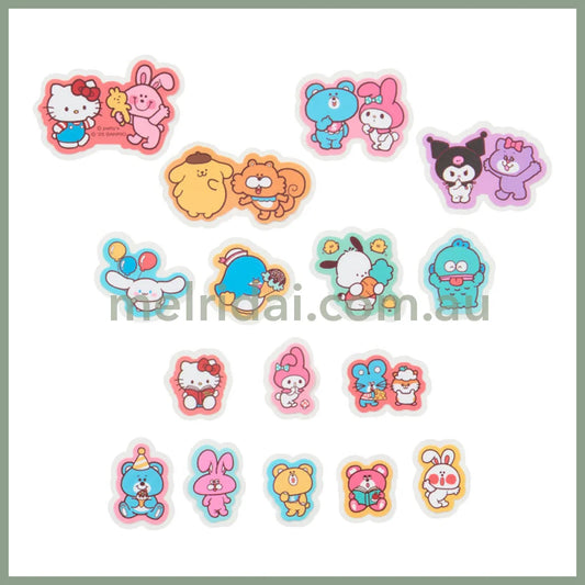 Sanrio x SWIMMER | Stickers Set 80 Stickers W11 x H10 x D0.3 cm