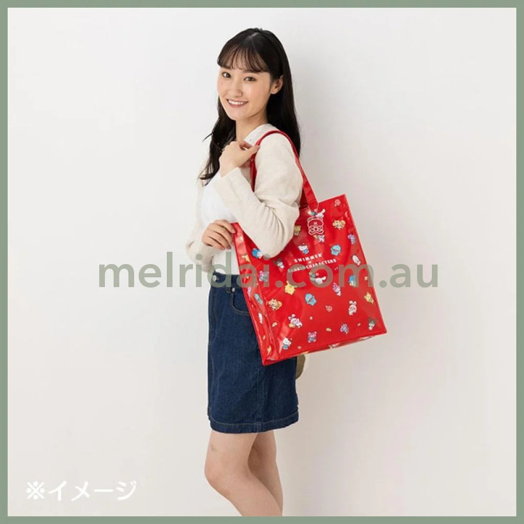 Sanrio x SWIMMER | Tote Bag with Charm W31cm x D11cm x H37.5cm (2nd Edition)