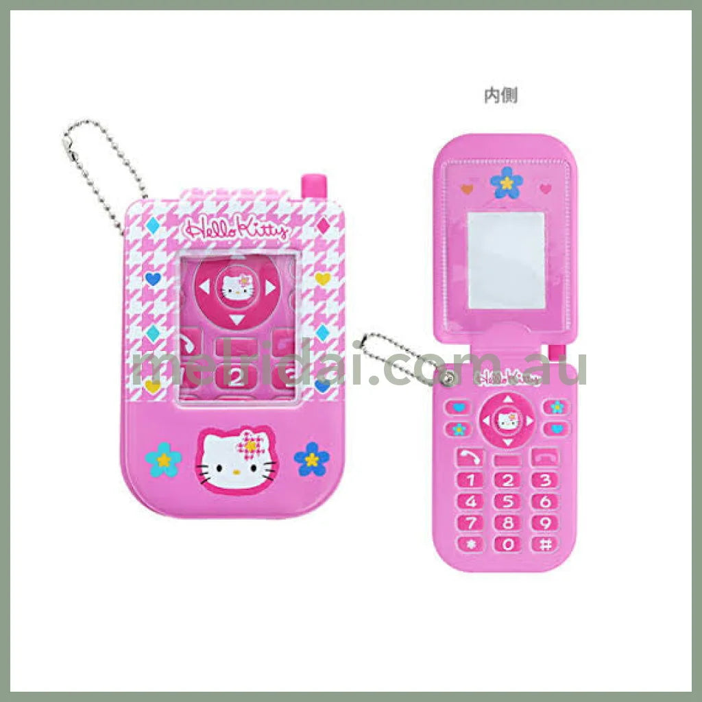 Sanrio | Y2K Card Holder Keychain 90Mm×120Mm×6Mm (Hello Kitty) 日本三丽鸥 复古风卡套挂件(凯蒂猫)