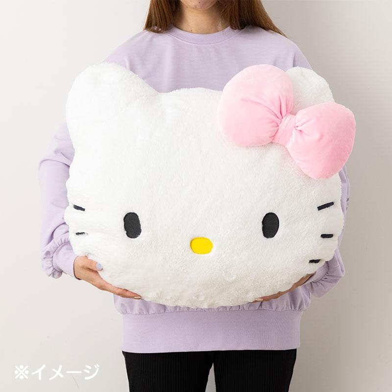 SANRIO | Pom Pom Purin Pompompurin Face-shaped Cushion 76×15×42cm