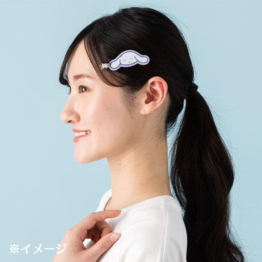 SANRIO | Hair Clips 7×1×2.3cm (I.CINNAMOROLL Love yourself more?)