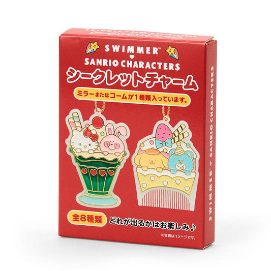 Sanrio x SWIMMER | Secret Charm Blind Box Mirror / Comb / Keychain 7.4cm W x 1.5cm D x 10cm (2nd Edition)