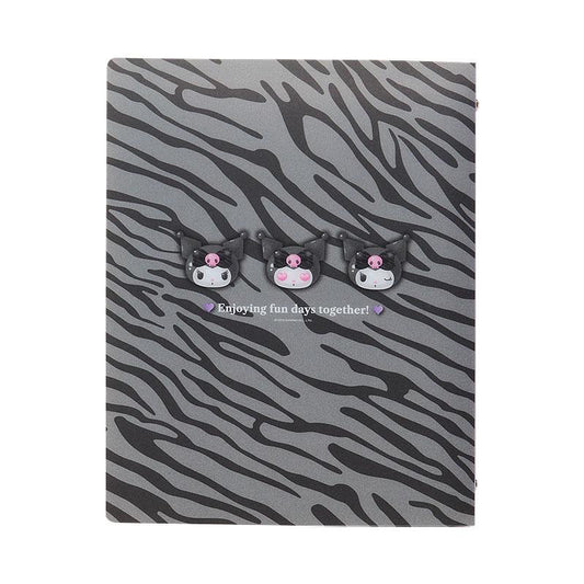 SANRIO | Kuromi B5 26 Hole Binder 220×23×275mm (Monotone Animal)