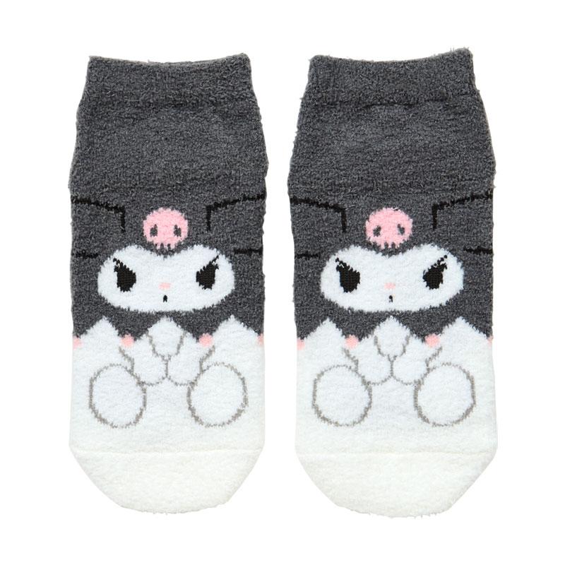 SANRIO | Kuromi Socks Mokomoko Fluffy 23-25cm