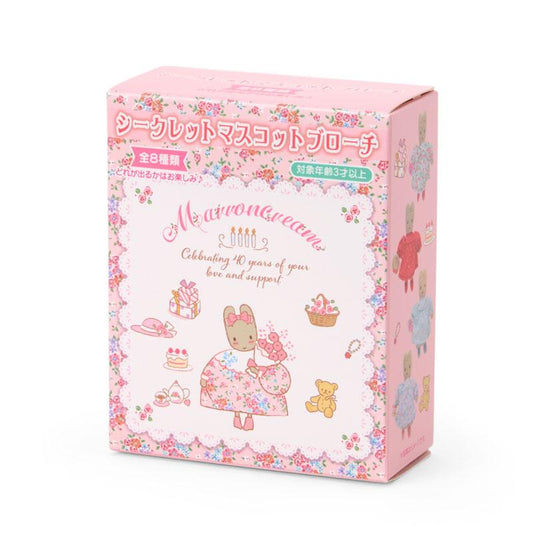 SANRIO | Marron Cream Secret Mascot Brooch Blind Box 85×38×117mm (Fashion Show)(Order 8 for complete box)