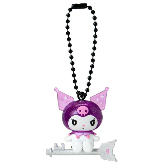 SANRIO | Kuromi Secret Mascot Keychain Blind Box 50×35×50mm (Kuromi’s Special Key 20th Anniversary Dress)