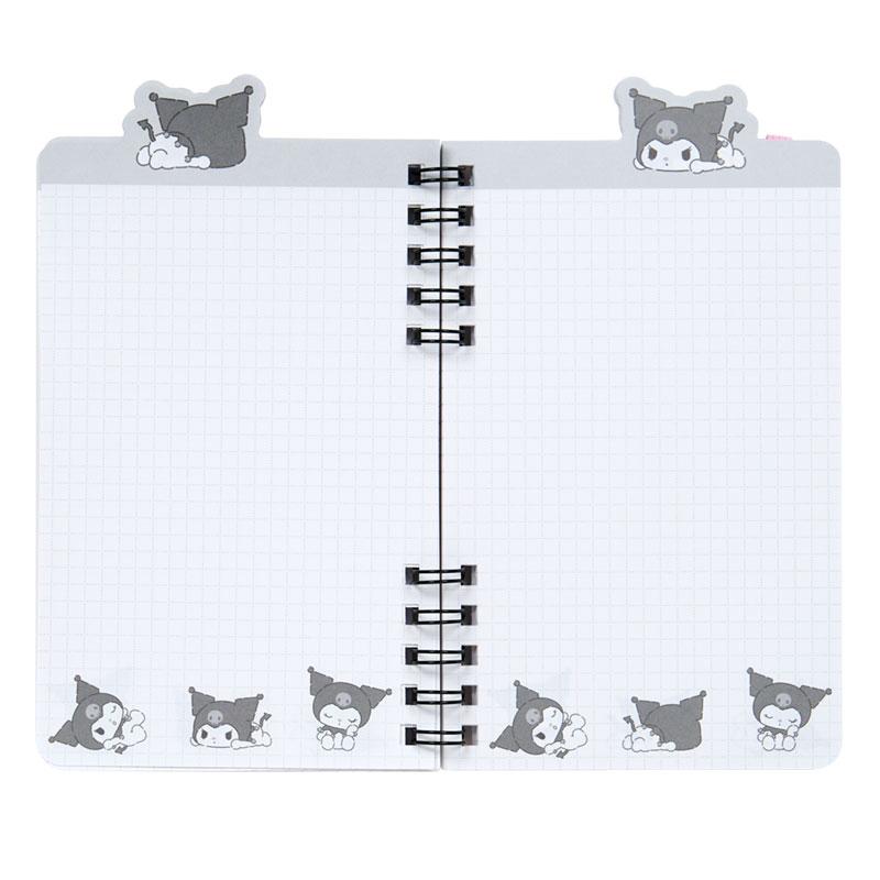 SANRIO | Kuromi Ring Notebook 60 sheets 95×12×160mm